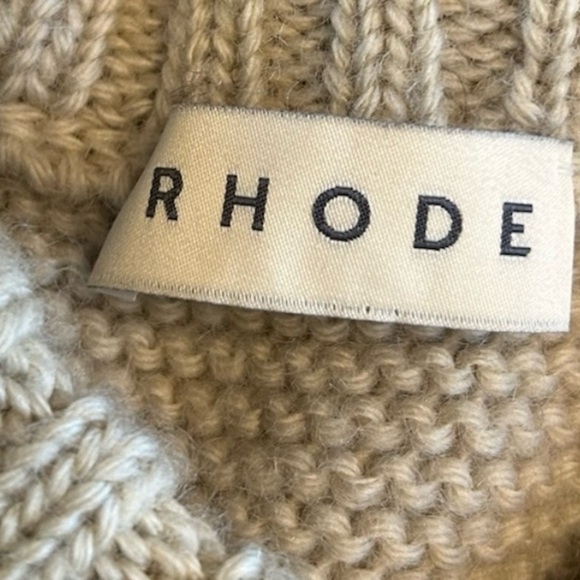 Rhode Sweater Color Block Oversized In Great Condition - Picture 4 of 6
